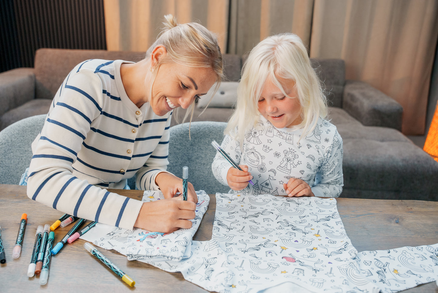 Pyjamas med havfruer